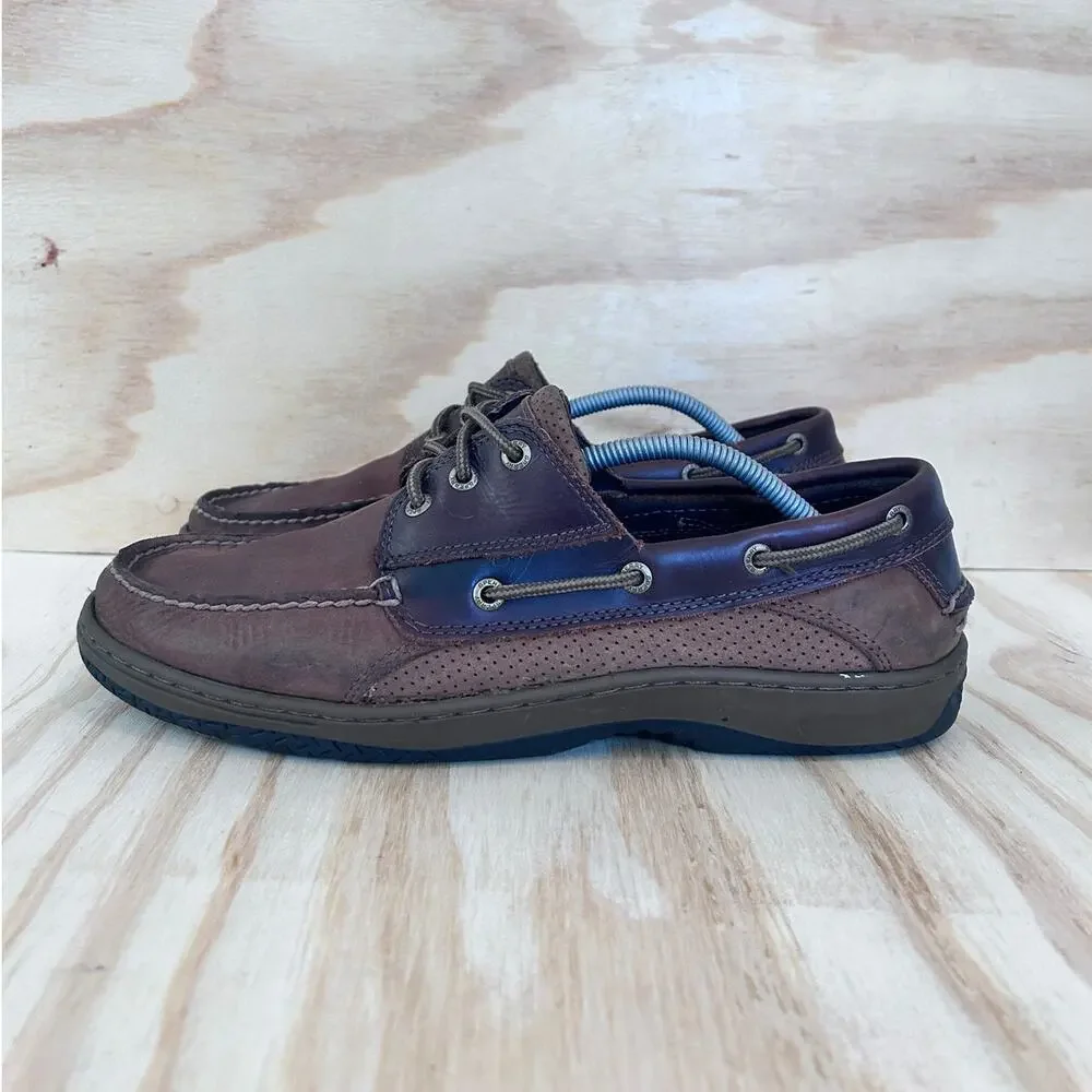 Sperry - Leeward 2-Eye - Boat Shoes - Brown - Men's - 12M - 10281972